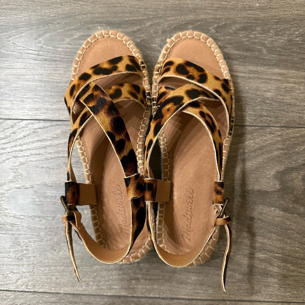 Madewell soft leather sandals